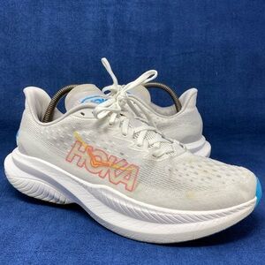 Hoka One One Mach 6 1147810 WNCL White Running Shoes Sneakers - Women's Size 11B